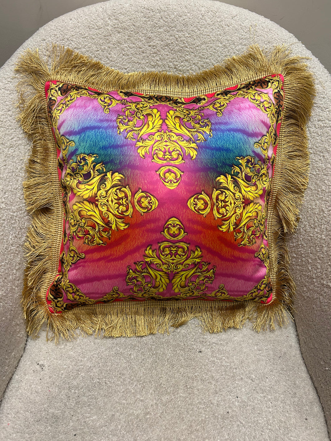 Cushion Cover Pink Tigress