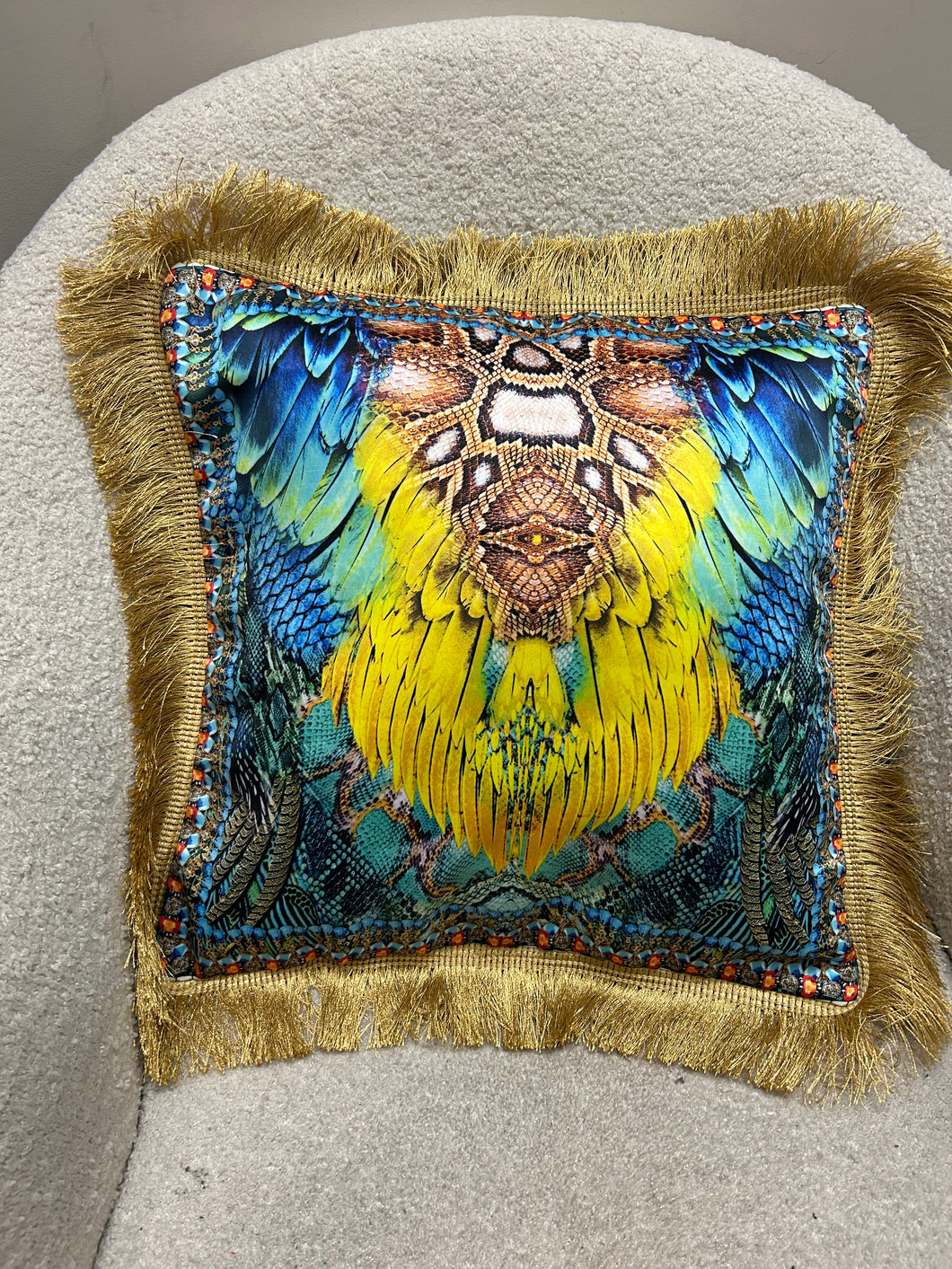 Cushion Cover Exotic Yellow