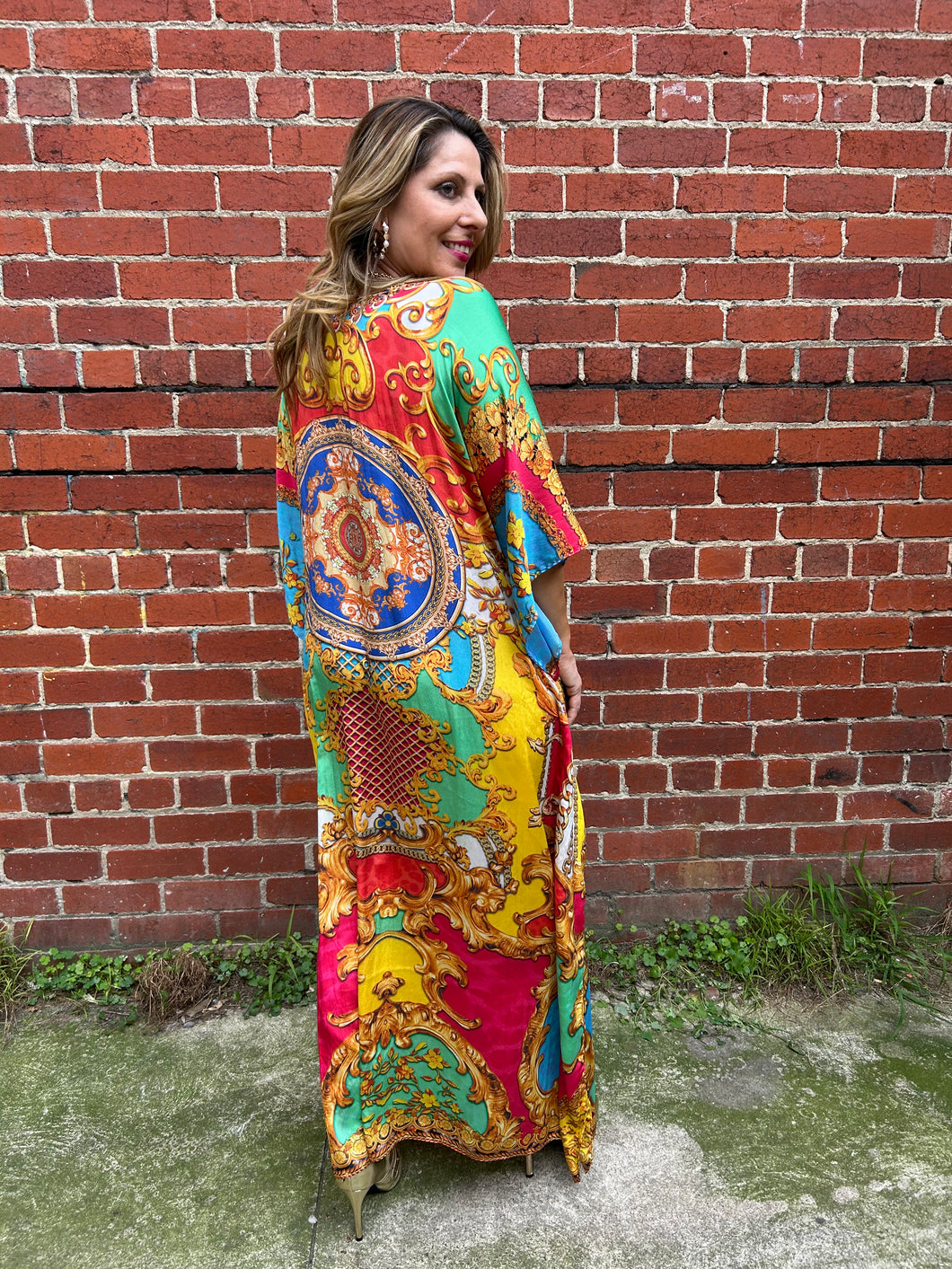 Maxi Kaftan Miami Multi