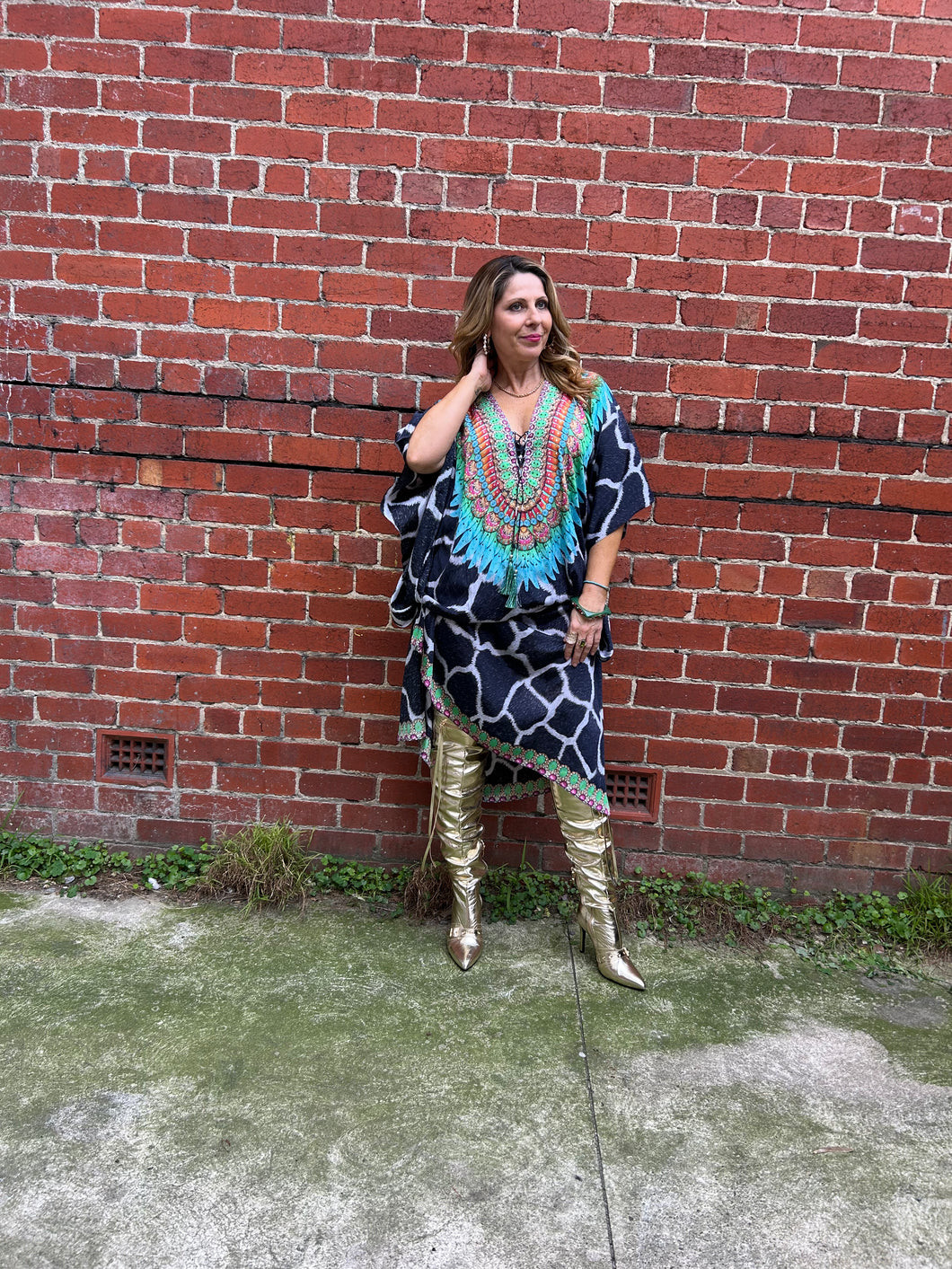 Maxi Kaftan Panthera