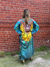 Load image into Gallery viewer, Maxi kaftan Exotic Yellow
