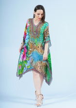 Load image into Gallery viewer, Aloha Flower Kaftan
