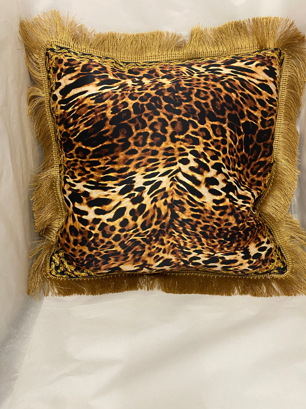 Cushion Cover- Leopard Royal