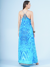 Load image into Gallery viewer, T-Back Dress- Blue Rattler
