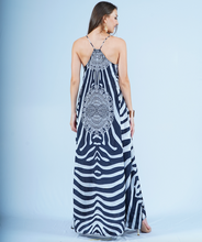 Load image into Gallery viewer, T-Back Dress- Tribal Zebra
