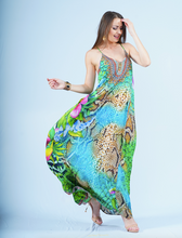 Load image into Gallery viewer, T-Back Dress- Aloha Flower
