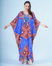 Load image into Gallery viewer, Maxi Kaftan- Chic 70&#39;s
